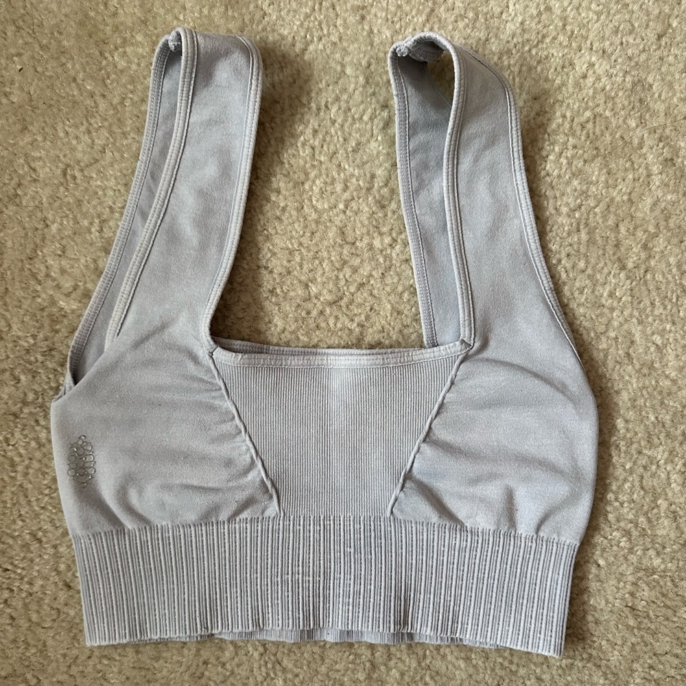 Free People Good Karma Square-Neck Bra
